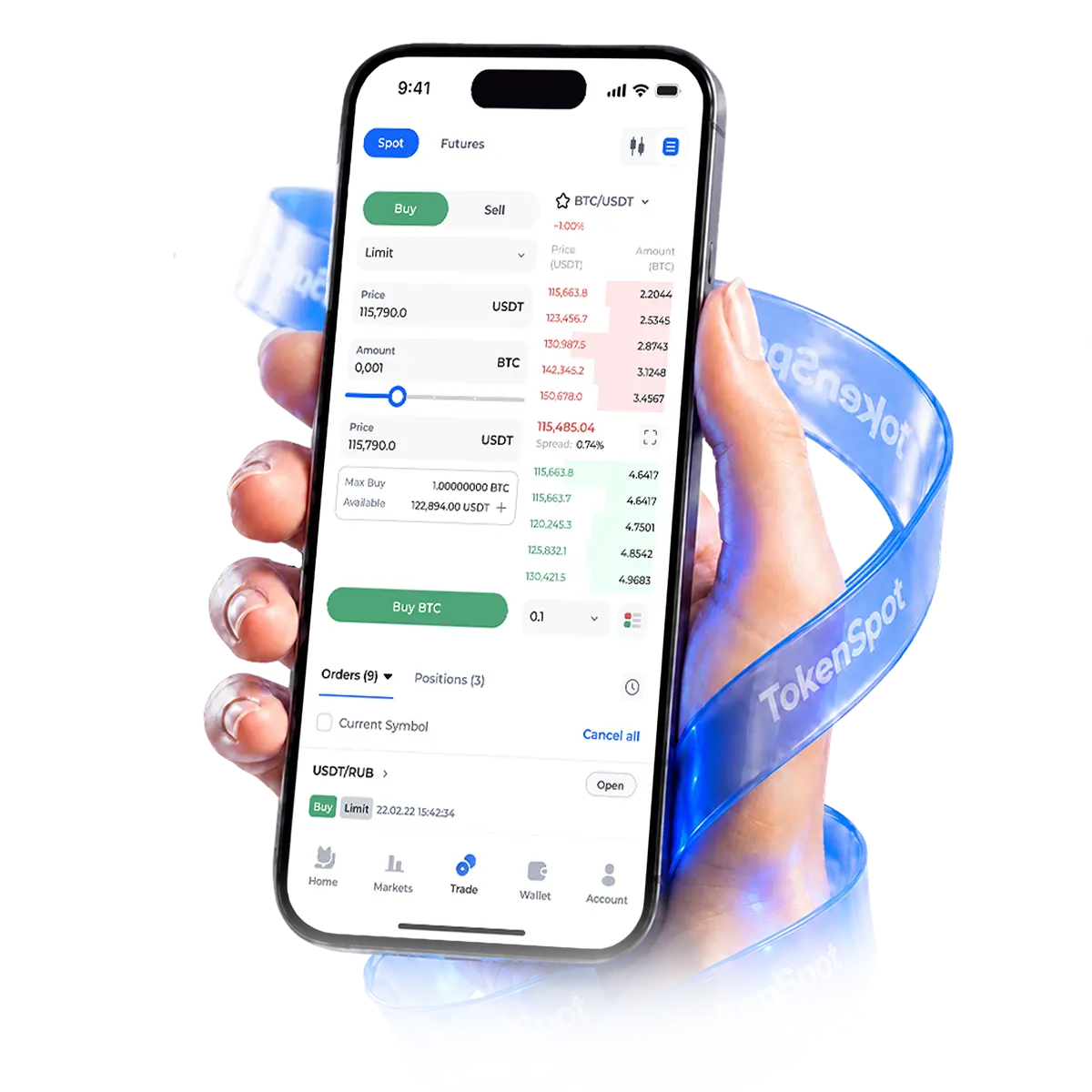 Trading app preview